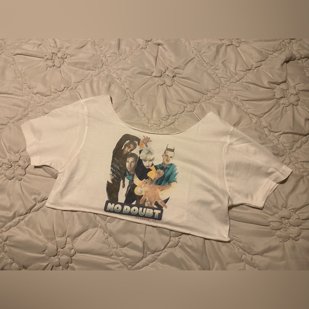 No Doubt Crop Top - Band Tee
